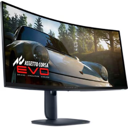 Gaming monitor 32" DELL ALIENWARE AW3425DW, UWQHD, OLED, 240 Hz, 1 ms, 250 cd/m2, FreeSync, ukrivljen, črn