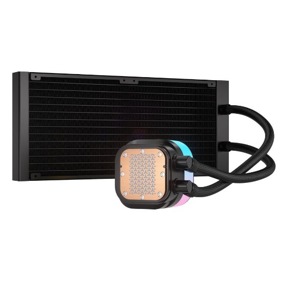 Vodeno hlajenje CORSAIR iCUE LINK TITAN RX RGB 280, za Intel in AMD