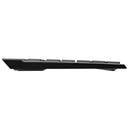 Tipkovnica CORSAIR K100 RGB AIR, mehanska, brezžična, Cherry MX Ultra Low Profile Tactile, US postavitev, USB, črna