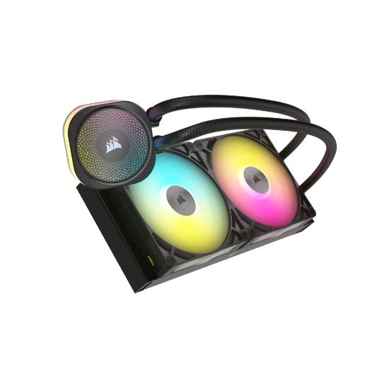 Vodeno hlajenje CORSAIR iCUE LINK TITAN RX RGB 280, za Intel in AMD