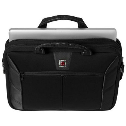 Zanesljiva poslovna torba za prenosnik – Wenger Sherpa 16", črna