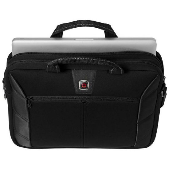 Zanesljiva poslovna torba za prenosnik – Wenger Sherpa 16", črna