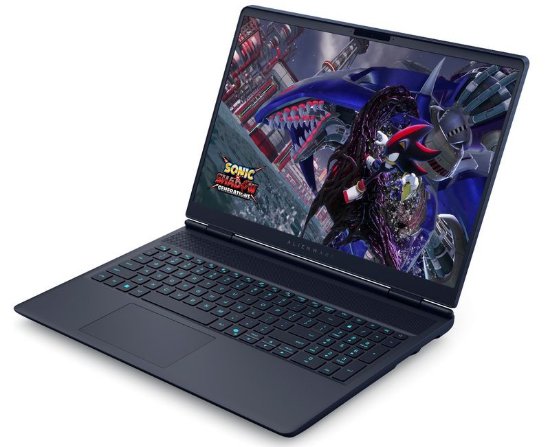 Prenosnik DELL Alienware 16X Aurora / Core Ultra 7 255HX, 32 GB, 1 TB SSD, nVidia GeForce RTX 5060, 16" WQXGA 240Hz IPS, Windows 11, modre barve