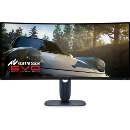 Gaming monitor 32" DELL ALIENWARE AW3425DW, UWQHD, OLED, 240 Hz, 1 ms, 250 cd/m2, FreeSync, ukrivljen, črn