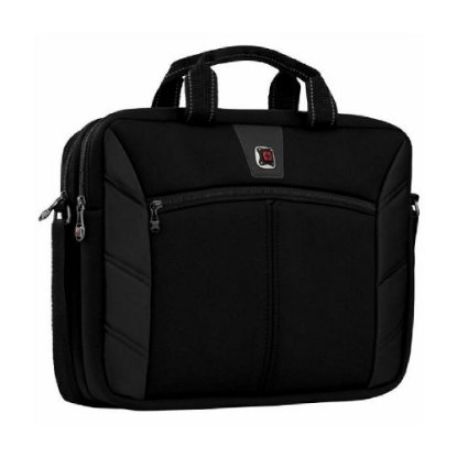 Zanesljiva poslovna torba za prenosnik – Wenger Sherpa 16", črna