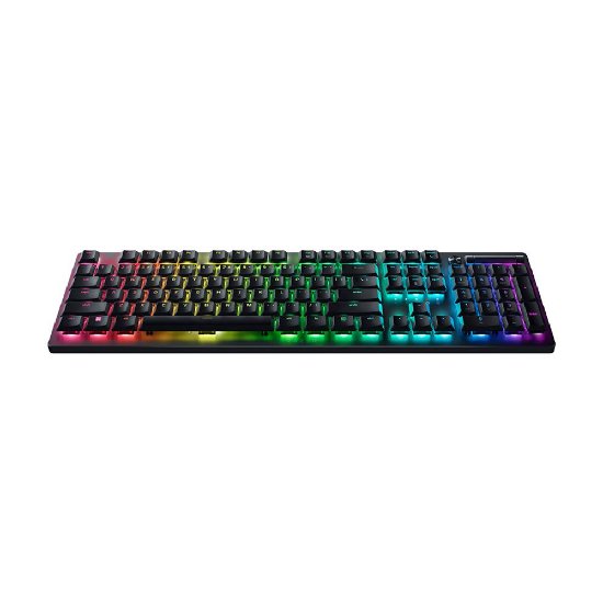 Tipkovnica RAZER Deathstalker V2 Pro, brezžična, mehanska, Red Linear Switch, RGB, US, črna