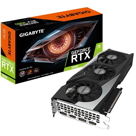 Grafička kartica GIGABYTE GeForce RTX 3060 Gaming OC rev. 2.0, 12GB GDDR6