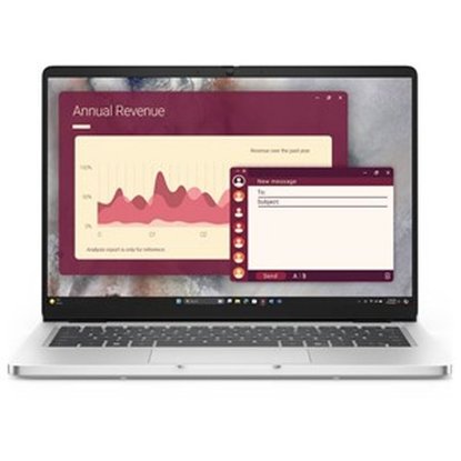 Prenosnik DELL Pro 14 Plus Ultra 7 / Core Ultra 7 255U, 32GB, 512GB SSD, Intel HD Graphics, 14" FHD IPS, Windows 11 Pro, srebrni