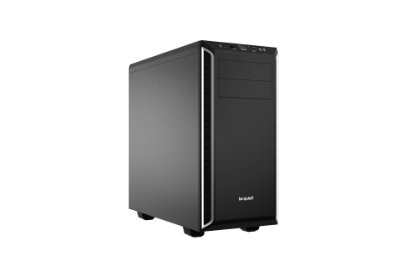 Ohišje BE QUIET Pure Base 600, ATX, črno-srebrno, brez napajanja