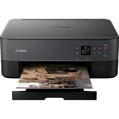 Multifunkcijski tiskalnik CANON Pixma TS5350, tiskanje/skeniranje/kopiranje, 1200 dpi, črn, USB, Wi-Fi