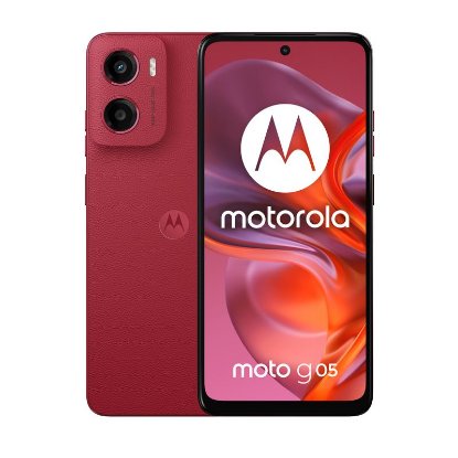 Mobilni telefon MOTOROLA G05, 6,67", 8?GB RAM, 256?GB notranjega pomnilnika, Android 15, rdeče barve