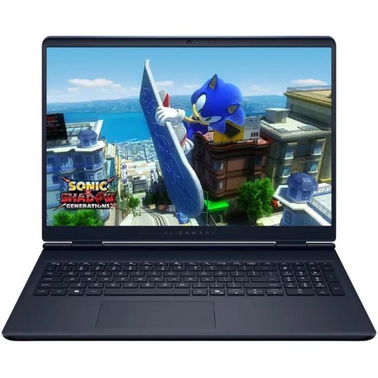 Prenosnik DELL Alienware 16 Aurora / Core 7 240H, 32 GB, 1 TB SSD, nVidia GeForce RTX 5060, 16" WQXGA 120Hz IPS, Windows 11, modre barve