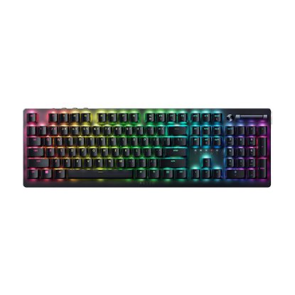 Tipkovnica RAZER Deathstalker V2 Pro, brezžična, mehanska, Red Linear Switch, RGB, US, črna
