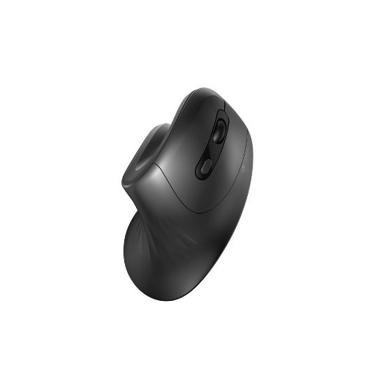 OCTIO Ergo V210WBT, optična brezžična miška, 7200 DPI, črna