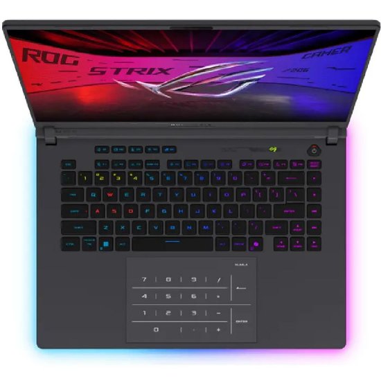PREORDER - Prenosnik ASUS ROG Strix G16, G615LW-S5031W / Core Ultra 9 275HX, 32GB, 2TB SSD, nVidia GeForce RTX 5080, 16" WQXGA 240Hz IPS, Windows 11, črni