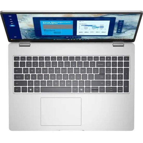 Prenosnik DELL Pro 16 / Core Ultra i7 255U, 16 GB, 512 GB SSD, Intel HD grafika, 16" WUXGA IPS zaslon, Windows 11 Pro, srebrne barveAsk ChatGPT