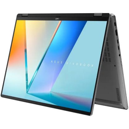 Prenosnik ASUS Vivobook S 14 Flip TP3607SA-RJ003X / Core Ultra 5 226V, 16 GB, 512 GB SSD, Intel HD Graphics, 16" 2,8K 120Hz OLED, Windows 11 Pro, sive barve