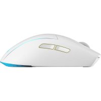 Miš CORSAIR M75 Wireless, RGB, optički, 26000dpi, bijeli