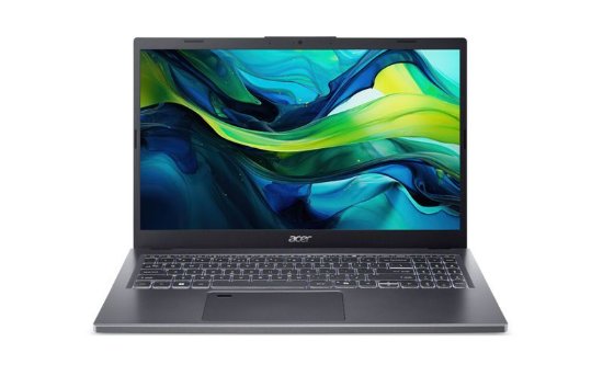 Prenosnik ACER Aspire 15 NX.KVUEX.002 / Core 5 120U, 16GB, 512GB SSD, Intel HD Graphics, 15.6" FHD IPS, Windows 11, sivi