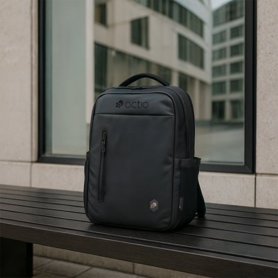 Nahrbtnik za prenosnik OCTIO Urban 15,6". črni