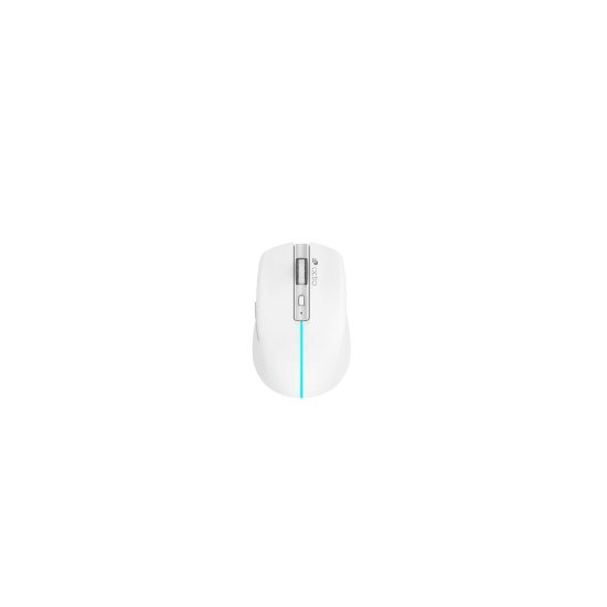 OCTIO Style M310WBT – RGB optična brezžična miška, Bluetooth, 1600?DPI, bela