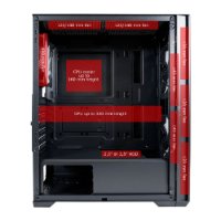 Kućište LC POWER LC-717B-ON Meshwork_L Dark, MIDI, ATX, window, crno, bez napajanja