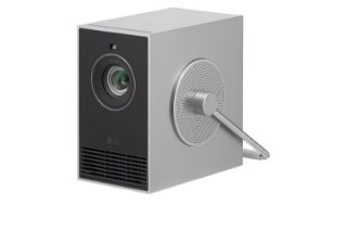 Projektor LG CineBeam Q HU710PB, laser, 4K, 500 ANSI, BT, HDMI, USB-C, sivi