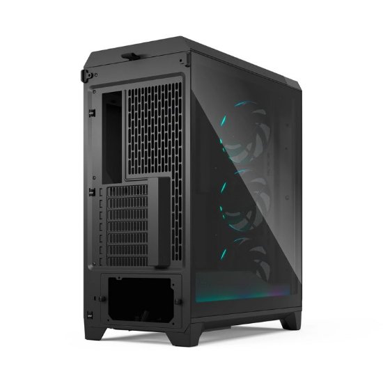 Ohišje FRACTAL DESIGN Meshify 3 Ambience Pro RGB Black TG Light, E-ATX, črno, brez napajalnika