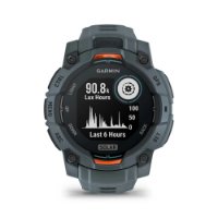 Pametna ura GARMIN Instinct 3 Solar 45mm, GPS, HR, Pametna obvestila, sivi