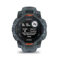 Pametna ura GARMIN Instinct 3 Solar 45mm, GPS, HR, Pametna obvestila, sivi