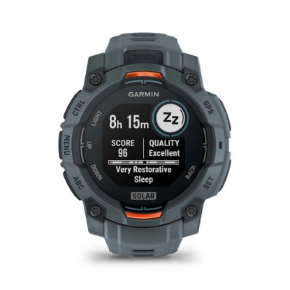 Pametna ura GARMIN Instinct 3 Solar 45mm, GPS, HR, Pametna obvestila, sivi
