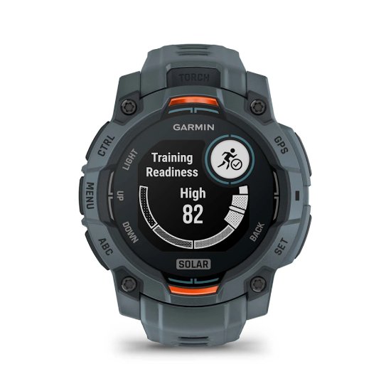 Pametna ura GARMIN Instinct 3 Solar 45mm, GPS, HR, Pametna obvestila, sivi