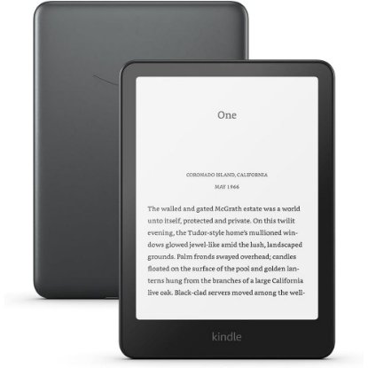 E-bralnik AMAZON Kindle Paperwhite 2024, Ad, 7", 16GB, Bluetooth, črni