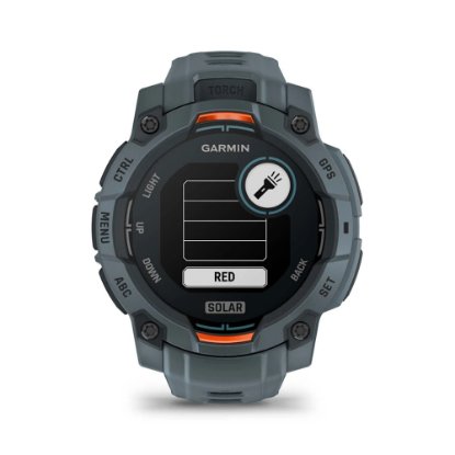 Pametna ura GARMIN Instinct 3 Solar 45mm, GPS, HR, Pametna obvestila, sivi