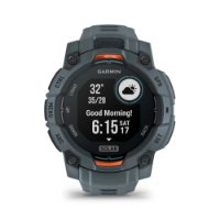 Pametna ura GARMIN Instinct 3 Solar 45mm, GPS, HR, Pametna obvestila, sivi
