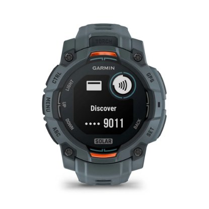 Pametna ura GARMIN Instinct 3 Solar 45mm, GPS, HR, Pametna obvestila, sivi