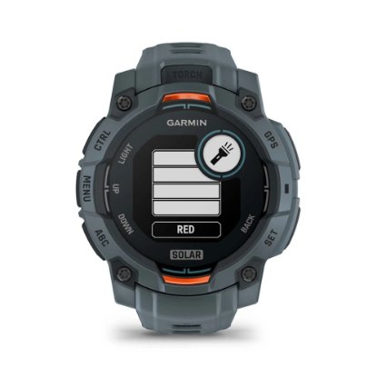 Pametna ura GARMIN Instinct 3 Solar 45mm, GPS, HR, Pametna obvestila, sivi
