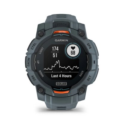Pametna ura GARMIN Instinct 3 Solar 45mm, GPS, HR, Pametna obvestila, sivi