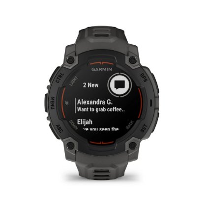 Pametna ura GARMIN Instinct E 45mm, GPS, HR, Pametna obvestila, črni