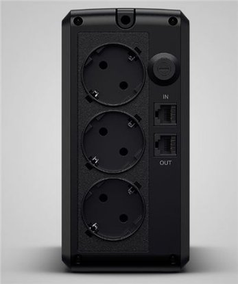 UPS CYBERPOWER, UT650EG, 650VA/360W, line-int., šuko, 3 utičnice, crni
