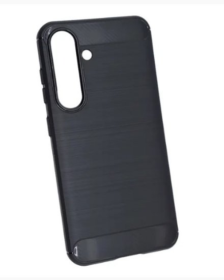 Ovitek +CLASS TPU Carbon Matte, za Samsung Galaxy S25, črni