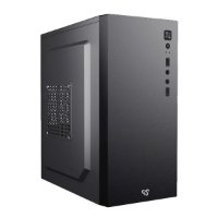 Ohišje SBOX PCC-12, mATX Mid Tower, črno, bez napajalnika