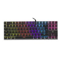 Tipkovnica WHITE SHARK Tessen, RGB, crveni switch, mehanička, crna, USB