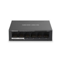 Switch MERCUSYS MS106LP, 10/100 Mbps, 4xPoE, 6-port