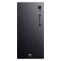 Ohišje SBOX PCC-12, mATX Mid Tower, črno, bez napajalnika