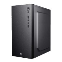 Ohišje SBOX PCC-12, mATX Mid Tower, črno, bez napajalnika