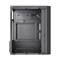 Ohišje SBOX PCC-12, mATX Mid Tower, črno, bez napajalnika