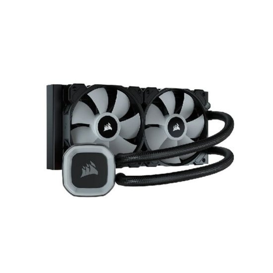 Vodno hlajenje CORSAIR H100 RGB, za Intel i AMD