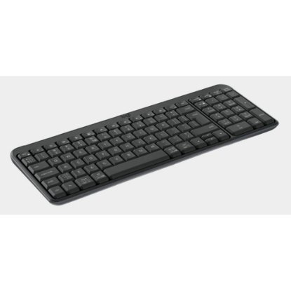 Tipkovnica LOGITECH K250 Compact Bluetooth Combo, brezžična, črna