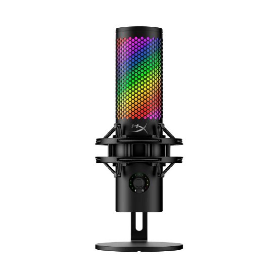 Mikrofon HyperX QuadCast 2S 9A273AA, namizni, RGB, črni
